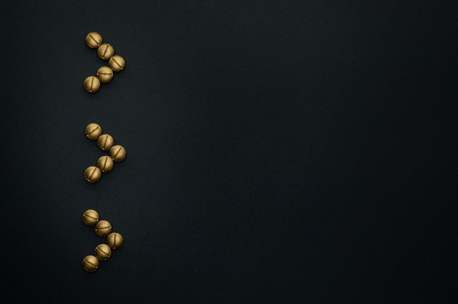 UK Lotto UK Lotto lottery balls with numbers on dark background